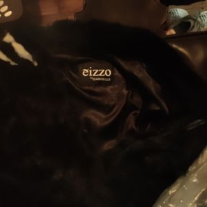 Black and Blue Men's Mink Coat